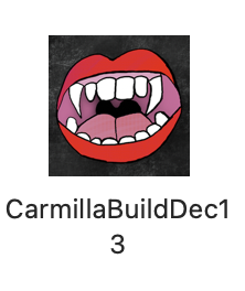I have an App Icon for Carmilla!